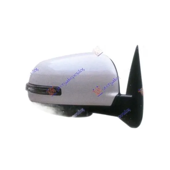 Oglinda MITSUBISHI OUTLANDER 3 2012->2020 Oglinda exterioara electrica cu incalzire cu rabatare electrica pentru vopsit dreapta, Perioada 2013 2014 2015 2016 2017 2018 2019