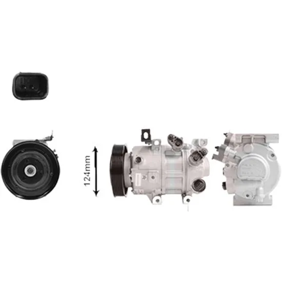 Compresor aer conditionat HYUNDAI TUCSON 3 2015->2020 pentru 1.6 GDi, perioada 2015 2016 2017 2018 2019 2020
