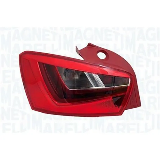 Stop Spate SEAT IBIZA 4 2008->2017 Lampa stop spate 5 usi rosie LED (MARELLI) STANGA Perioada 2015 2016 2017