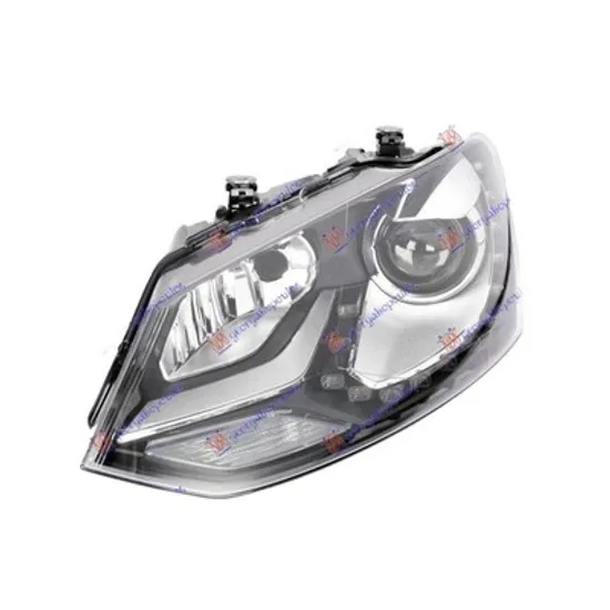 Faruri VW POLO 6R1 2009->2020 Far stanga Xenon adaptiv cu lampa pozitie LED Perioada 2009 2010 2011 2012 2013