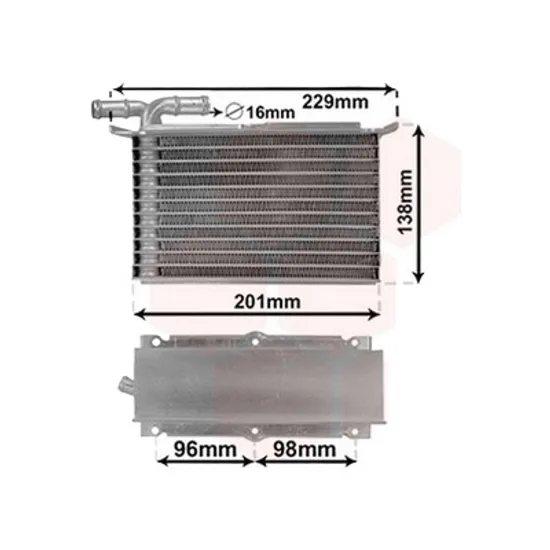Intercooler SEAT IBIZA 4 2008->2017 1.2 TSI 77KW 105CP , pentru motor CBZB perioada 2010 2011 2012