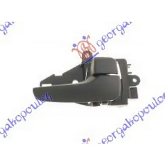Maner Usa MITSUBISHI OUTLANDER 2 2006->2012 Maner usa fata/spate interior negru dreapta Perioada 2006 2007 2008 2009 2010 2011 2012