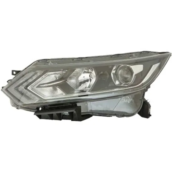 Far stanga NISSAN QASHQAI 2 2013->2020 perioada 2013 2014 2015 2016 2017 2018 de la an de fabricatie 07/2017, cu reglaj electric, cu bec H11, cu bec H9