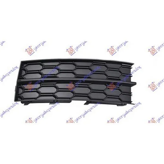 Grila Bara SKODA OCTAVIA 3 2012->2019 Grila bara fata lateral (fara gauri proiector) stanga Perioada 2017 2018 2019 2020 2021 2022 2023