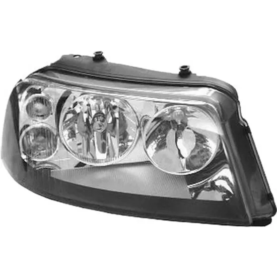 Far dreapta VW SHARAN 2006->2020 perioada 2006 2007 2008 2009 2010 cu motor reglaj, semnal transparent, cu reglaj electric, cu bec H7/H1