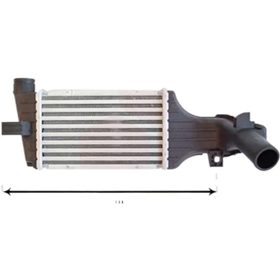 Intercooler OPEL ZAFIRA A 1999->2005 2.0 DTI 16V 74KW 101CP , pentru motor Y 20 DTH perioada 2000 2001,2002,2003,2004 2005
