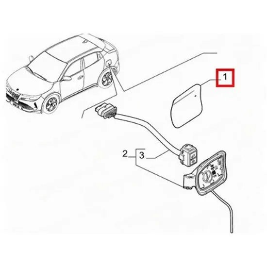 Capac buson ALFA ROMEO JUNIOR 2024-> Clapeta alimentare (O) Perioada 2024 2025