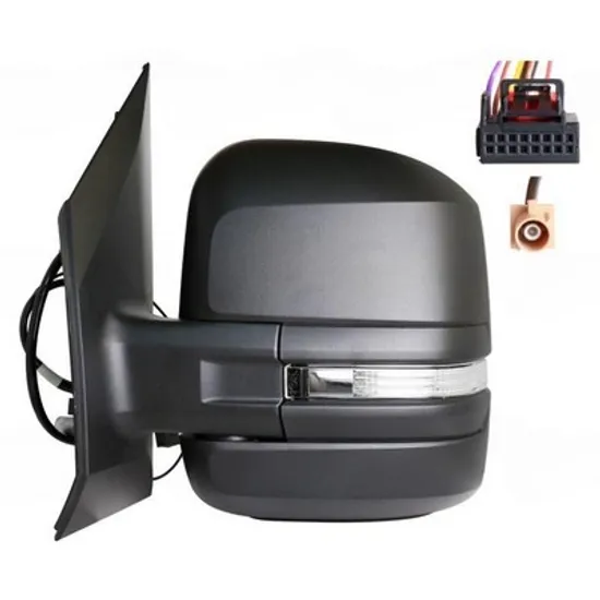 Oglinda VW CRAFTER 2 2016-> Oglinda exterioara electrica cu incalzire (brat scurt) (cu semnal si antena) (7 PIN) STANGA Perioada 2016 2017 2018 2019 2020 2021