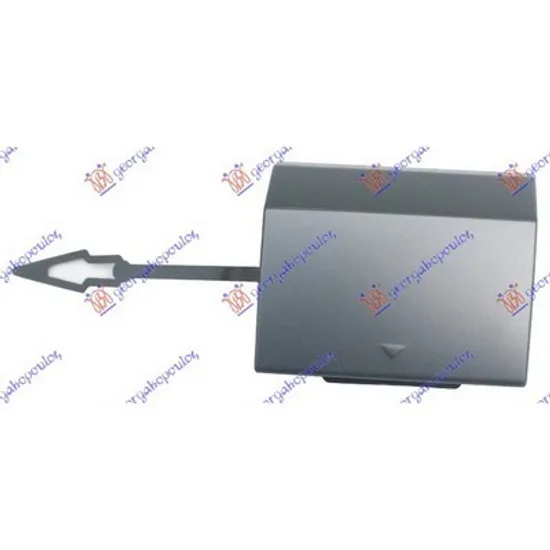 Capac Bara spate BMW X5 G05 2018-> Capac carlig remorcare spate pentru vopsit Perioada 2018 2019 2020 2021 2022 2023 2024