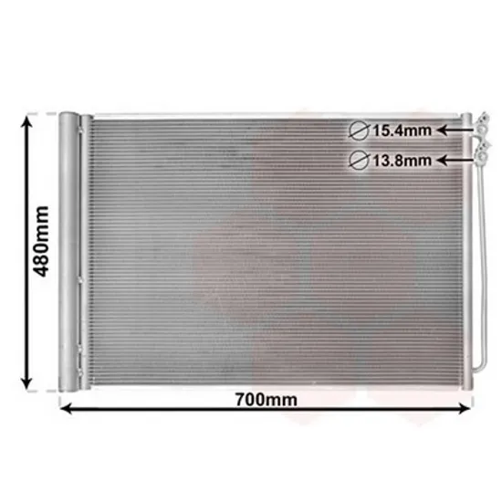 Radiator Aer Conditionat BMW 7 F01 2008->2015 Radiator aer conditionat benzina/ diesel (62,5x47) T.BEHR ( si GT Perioada 2008 2009 2010 2011 2012 2013 2014 2015