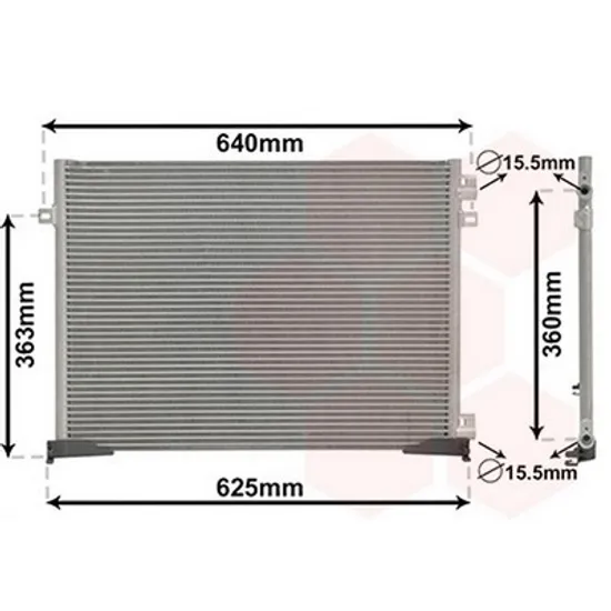 Radiator Aer Conditionat OPEL VIVARO A 2001->2014 Radiator aer conditionat 2 0 i 16V /1 9 D?i - 2 0 CDTi 57x Perioada 2006 2007 2008 2009 2010 2011 2012