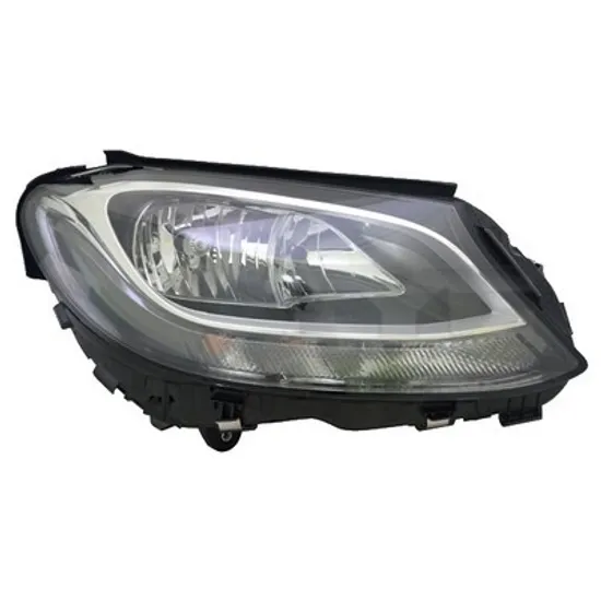 Faruri MERCEDES C-CLASS W205 2013-> Far cu reglaj electric H7/H7/LED (E) dreapta, Perioada 2014 2015 2016 2017 2018