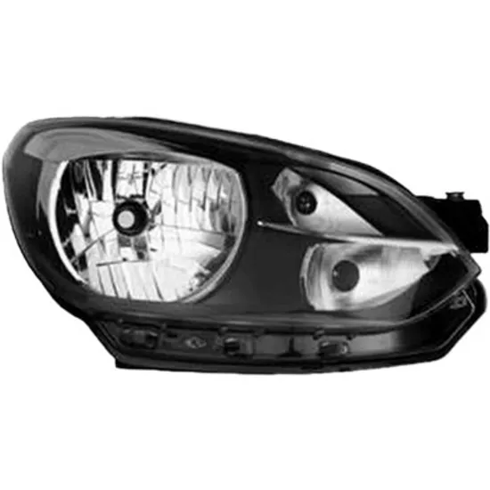 Far dreapta VW UP 2011-> perioada 2011 2012 2013 2014 2015 2016 2017 2018 2019 2020 pana la an de fabricatie 2016, cu motor reglaj, fumuriu, semnal transparent, cu reglaj electric, inferior, cu bec H4,