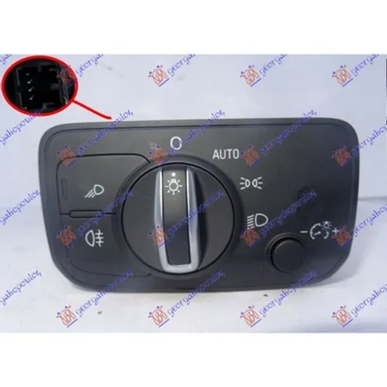 Comutator Lumini AUDI A3 Sportback 8VA, 8VF 2012->2020 Buton comutator far Perioada 2012 2013 2014 2015 2016