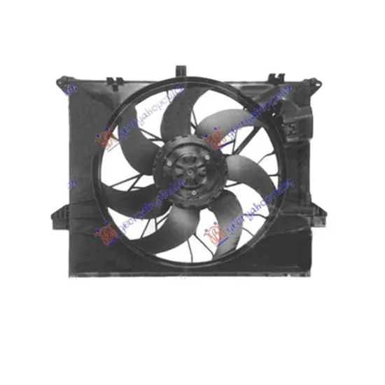 Ventilator Motor MERCEDES M-CLASS W164 2005->2011 Electroventilator radiator motor, Perioada 2005 2006 2007 2008 2009 2010