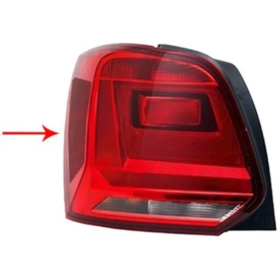 Lampa stop spate stanga VW POLO 6R1 2009->2020 perioada 2011 2012 2013 2014 de la an de fabricatie 05/2014, semnal fumuriu,