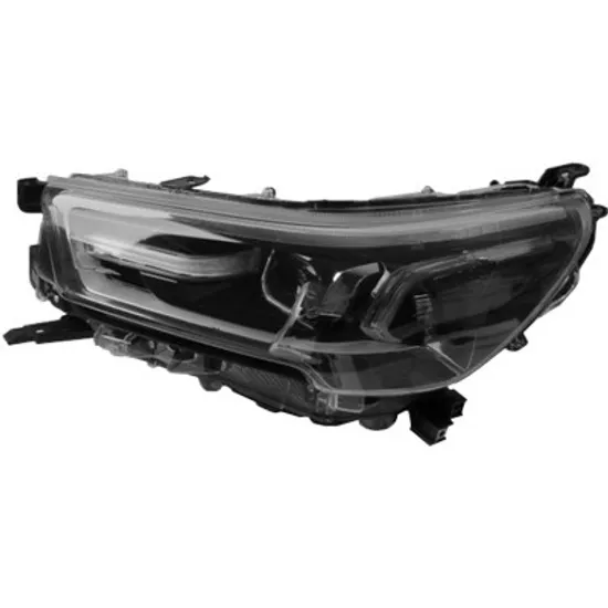 Far stanga TOYOTA HILUX 8 2015-> perioada 2015 2016 2017 2018 2019 2020 cu motor reglaj, de la an de fabricatie 2020, cu reglaj electric, cu bec LED, cu bec WY21W
