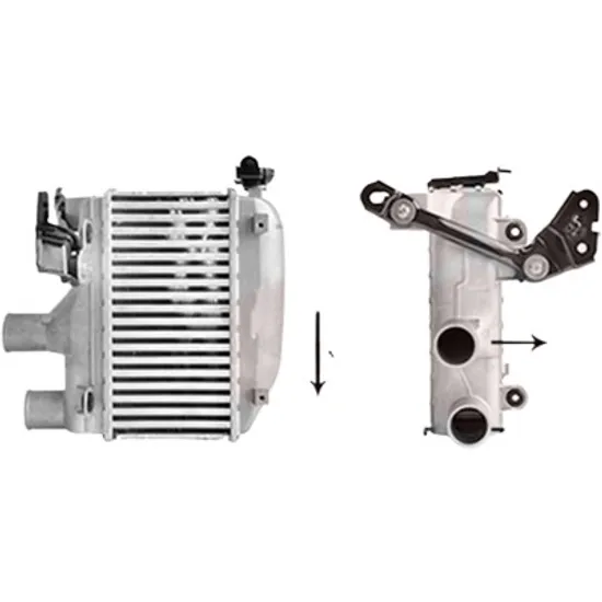 Intercooler TOYOTA COROLLA E12 2001->2007 pentru 1.4 D , perioada 2004 2005 2006 2007