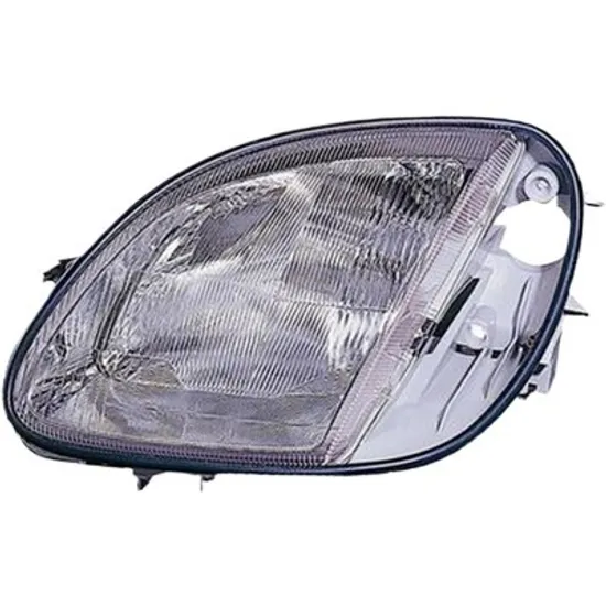 Far stanga MERCEDES SLK R170 1996->2004 perioada 1996 1997 1998 1999 2000 fara motor reglaj, cu reglaj electric, cu bec H7/H7