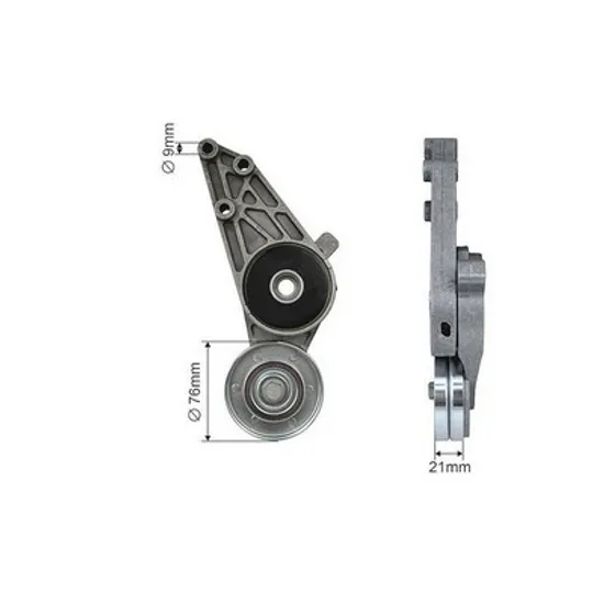 INTINZATOR CUREA TRANSMISIE AUDI A6 1.8 T quattro -110KW/150CP- 1781cmc, pentru motor AEB, ANB, APU, ARK, AWT, perioada 1997,1998,1999,2000,2001,2002,2003,2004,2005