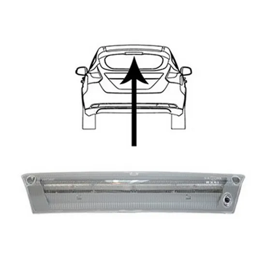 Stop Spate FORD FOCUS 2 2004->2013 Lampa stop suplimentara LED (E) Perioada 2004 2005 2006 2007 2008 2009 2010