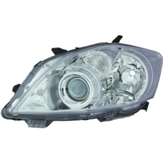 Far stanga TOYOTA AURIS / COROLLA E15 2006->2012 perioada 2009 2010 2011 2012 de la an de fabricatie 01/2010, fara motor reglaj, semnal transparent, cu reglaj electric, cu bec H11, cu bec HB3