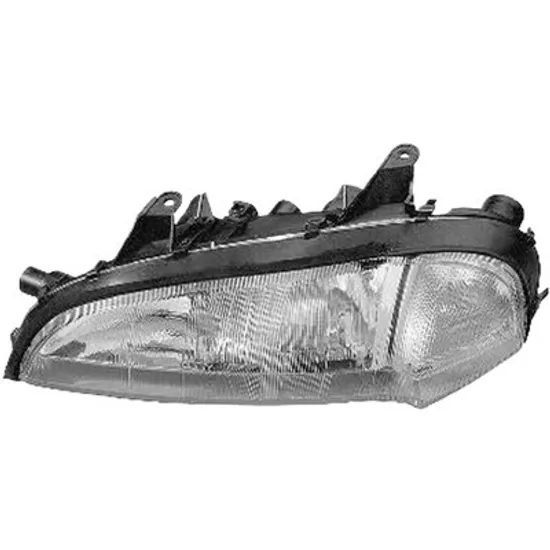 Far stanga OPEL TIGRA 1994->2000 perioada 1994 1995 1996 1997 1998 1999 2000 fara motor reglaj, semnal alb, cu reglaj electric, cu bec H1/H1