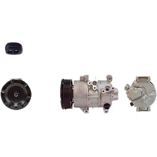 Compresor aer conditionat TOYOTA AVENSIS T25 2003->2008, COROLLA Verso 2004->2009 pentru 1.8, perioada 2003 2004 2005 2006 2007 2008 2009