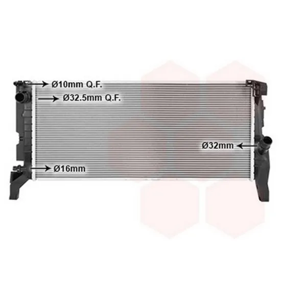 Radiator Motor BMW 2 Active Tourer F45 2013-> Radiator apa 2.0 (220i) benzina AUTO (680x320x26) (3 furtune) Perioada 2014 2015 2016 2017 2018 2019 2020 2021 2022 2023