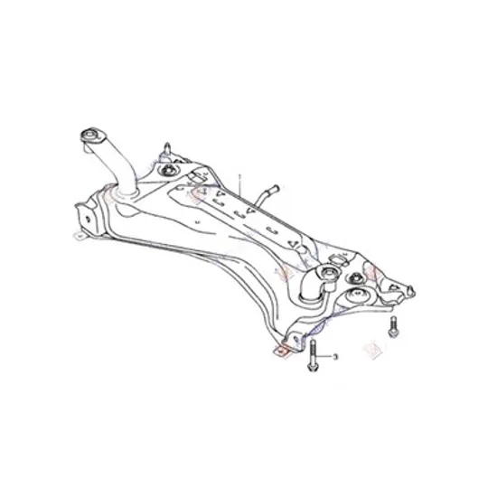 Suport Motor NISSAN PIXO 2009-> Suport motor Perioada 2009 2010 2011 2012 2013 2014 2015