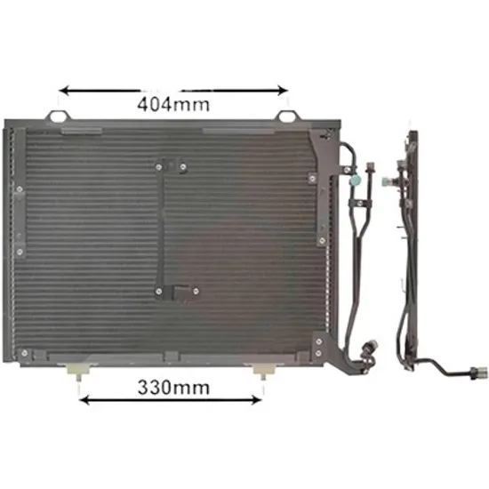 Radiator aer conditionat PEUGEOT 2008 1 2015->2020, 207 2006->2015, 208 1 2012->2018 pentru 1.6 HDi, perioada 2006 2007 2008 2009 2010 2011 2012 2013 2014 2015 2016 2017 2018 2019 2020 2021
