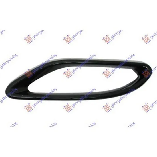 Ornament Spate MERCEDES A-CLASS W177 2018-> Bandou esapament negru stanga Perioada 2018 2019 2020 2021 2022 2023 2024