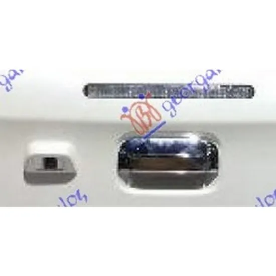 Maner capota spate MITSUBISHI L200 2014-> Maner hayon cromat Perioada 2014 2015 2016 2017 2018 2019
