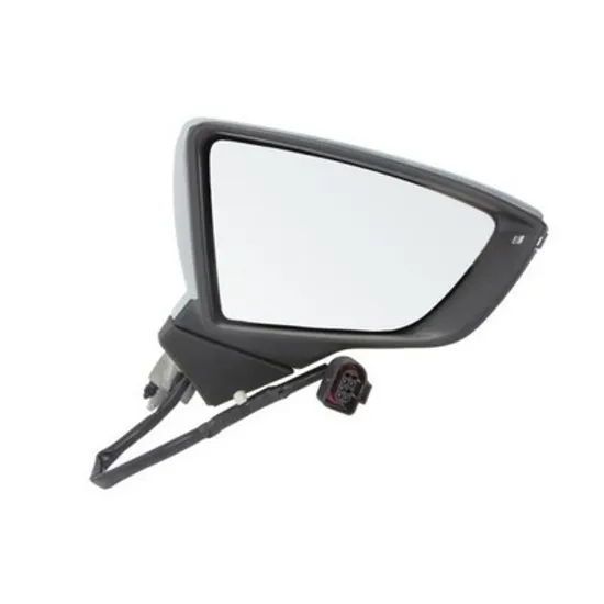 Sticla Oglinda SEAT LEON 2012-> Geam oglinda cu incalzire dreapta, Perioada 2012 2013 2014 2015 2016 2017