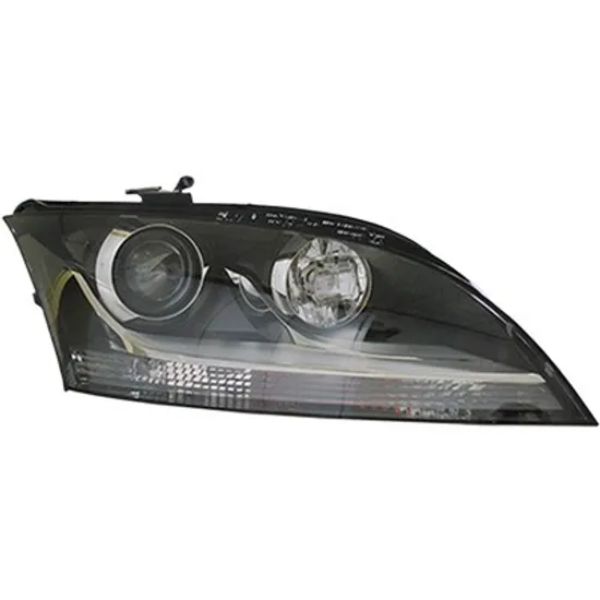 Far dreapta AUDI TT Roadster 2007->2017 perioada 2010 2011 2012 2013 2014 cu motor reglaj, fara unitate de control Xenon, cu xenon, semnal fumuriu, cu reglaj distanta iluminare automat, cu bec D1S tub descarcare gaze