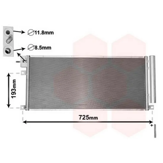 Radiator Aer Conditionat OPEL MOKKA / MOKKA X 2012->2020 Radiator aer conditionat 1 4i 16V turbo benzina 65x30 7 Perioada 2012 2013 2014 2015 2016 2017 2018 2019 2020 2021 2022