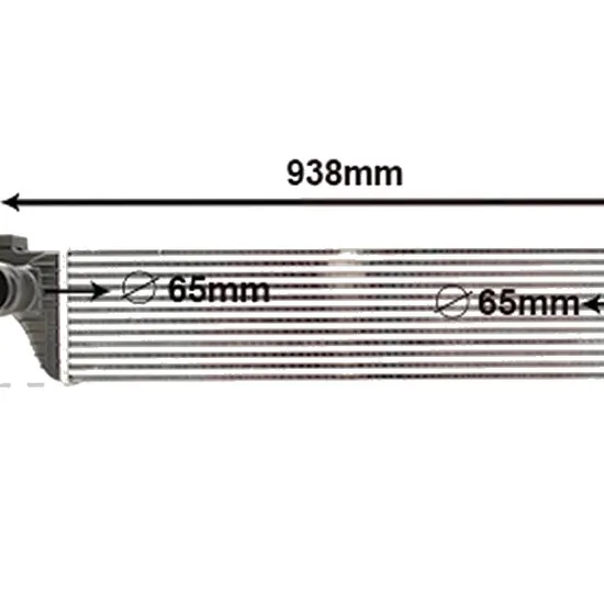 Intercooler OPEL MOVANO B 2010->2020 2.3 CDTI RWD 110KW 150CP , pentru motor M9T 694, M9T 696, M9T 698 perioada 2013 2014,2015,2016,2017 2018