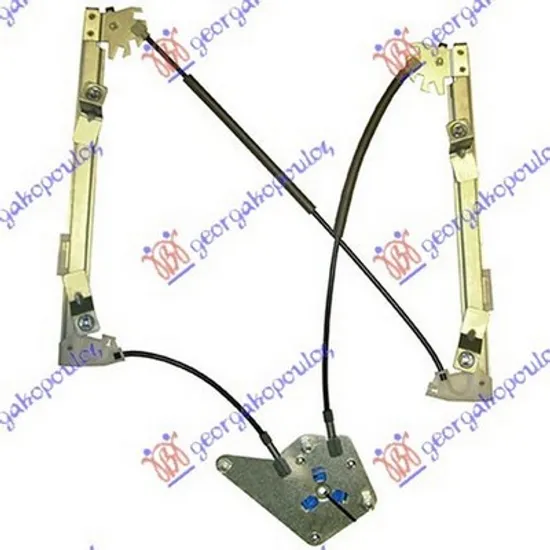 Macara Usa FORD B-MAX 2012-> Macara geam usa spate electrica (fara motor)EUROPE stanga, Perioada 2012 2013 2014 2015 2016 2017 2018