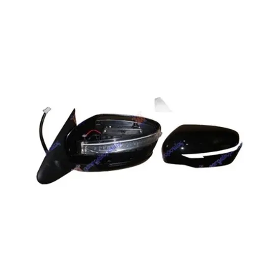 Oglinda NISSAN JUKE F16 2019-> Oglinda exterioara electrica cu incalzire pentru vopsit cu semnal stanga Perioada 2015 2016 2017 2018 2019 2020 2021