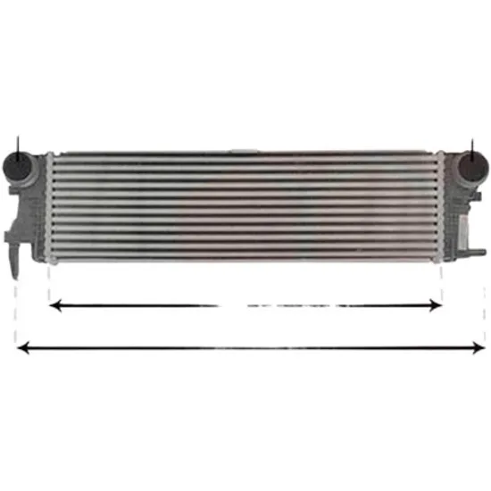 Intercooler MERCEDES VITO W447 2014-> pentru 116 CDI 4-matic , perioada 2015 2016 2017 2018 2019 2020