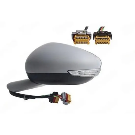 Oglinda PEUGEOT 508 1 2010->2018 Oglinda exterioara electrica cu incalzire cu rabatare electrica pentru vopsit cu memorie (cu semnal LED si lampa podea si senzor banda) 10H/8P+10H/8P STANGA Perioada 2015 2016 2017 2018