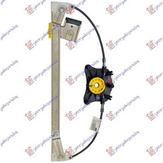 Macara Usa MERCEDES B-CLASS W245 2005->2011 Macara geam usa spate electrica fara motor EUROPE stanga Perioada 2005 2006 2007 2008 2009 2010