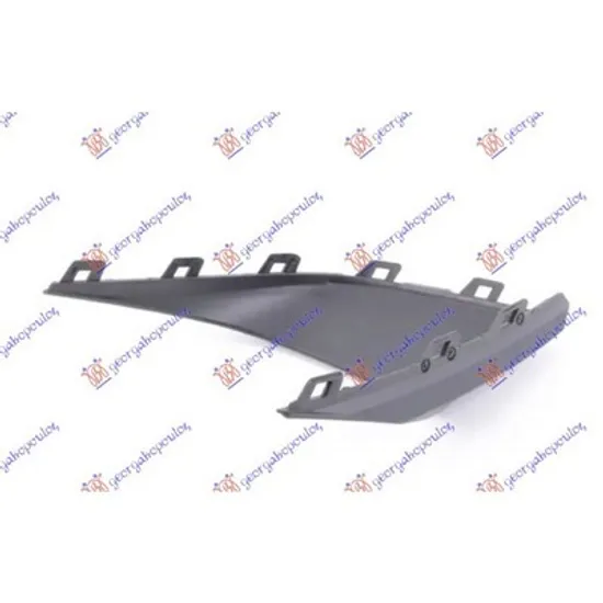 Ornament Grila PORSCHE CAYENNE 92A 2010-> Bandou grila bara fata lateral VERTICAL stanga Perioada 2010 2011 2012 2013 2014 2015 2016