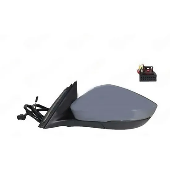 Oglinda SKODA SUPERB 3 2015-> Oglinda exterioara electrica cu incalzire cu rabatare electrica pentru vopsit.si memorie (cu semnal si lampa podea) (15 PIN) STANGA Perioada 2019 2020 2021 2022 2023 2024