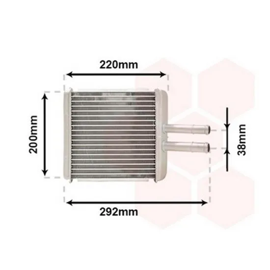 Radiator Incalzire DAEWOO LANOS 1997-> Calorifer BEHR +/-AC 175x178 Perioada 1997 1998 1999 2000 2001 2002 2003 2004 2005 2006 2007 2008