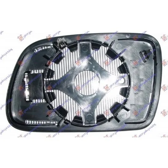 Sticla Oglinda PEUGEOT 407 2004->2010 Geam oglinda albastru dreapta, Perioada 2004 2005 2006 2007 2008 2009 2010