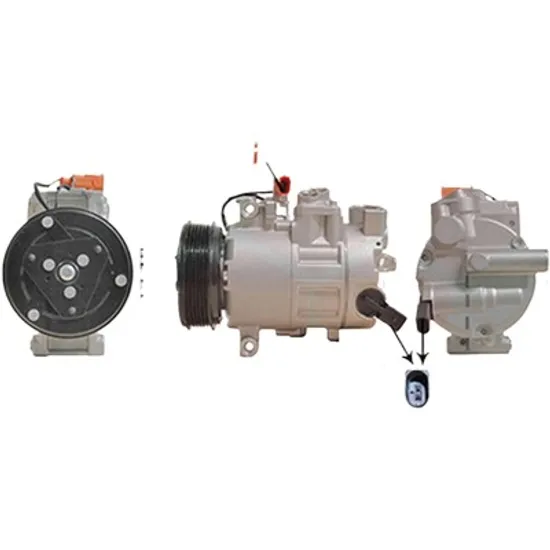 Compresor aer conditionat AUDI A4 B8 2007->2015 2.0 TDI 125KW 170CP , pentru motor CAHA perioada 2008 2009 2010 2011 2012