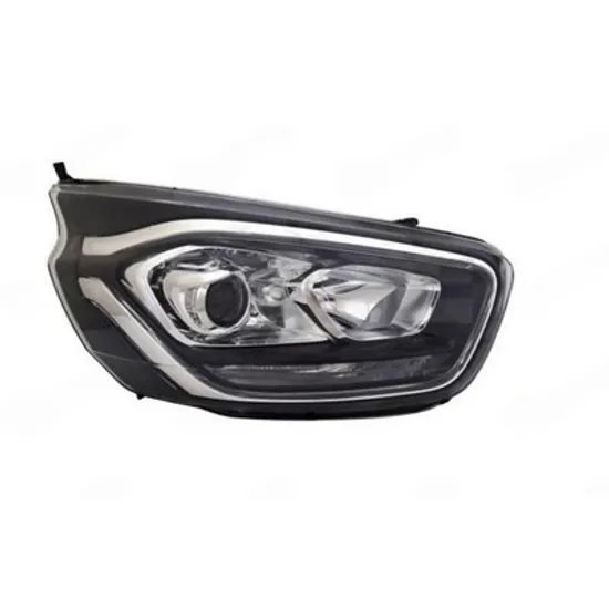 Faruri FORD TRANSIT CUSTOM 2012-> Far reglaj electric (H7/H1) cu Daylight LED (E) (DEPO) DREAPTA Perioada 2018 2019 2020 2021 2022 2023