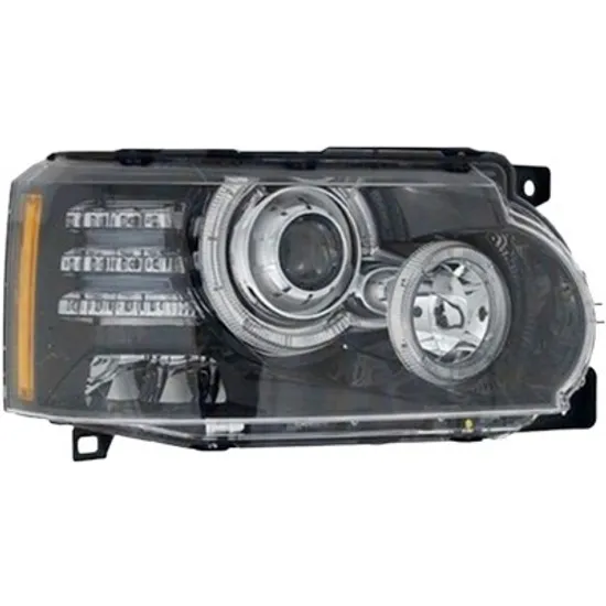 Far dreapta LAND ROVER RANGE ROVER 3 2002->2012 perioada 2010 2011 2012 de la an de fabricatie 10/2010, cu unitate control xenon, fara motor reglaj, cu xenon, semnal galben, adaptiv, cu bec D3S/H7, cu bec LED