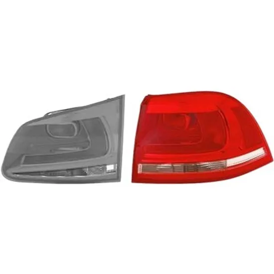 Lampa stop spate dreapta VW TOUAREG 2010->2018 perioada 2010 2011 2012 2013 2014 2015 2016 2017 2018 pana la an de fabricatie 2015, semnal fumuriu, exterior